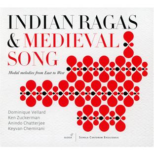 Ragas indiens & chant médiéval, mélodies modales d'Est en Ouest - Front Cover