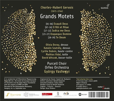 Grands Motets - Front Cover