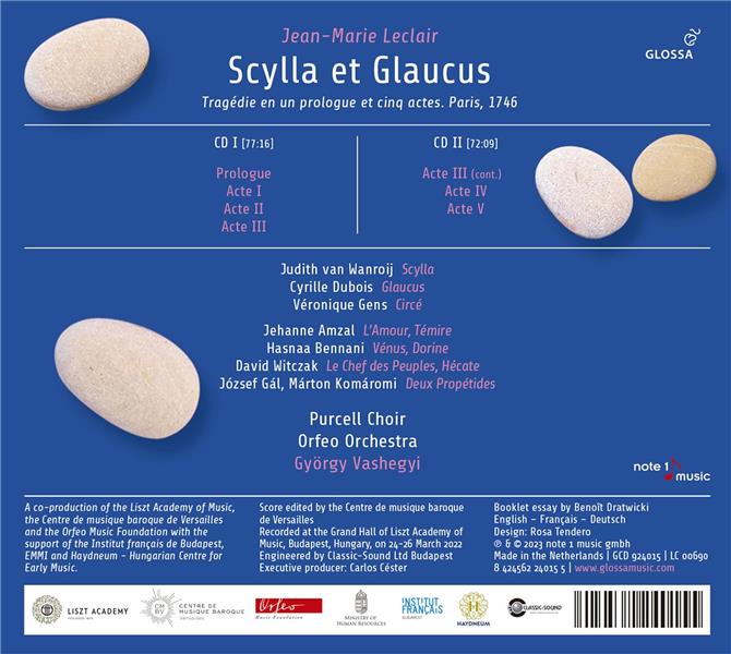 Scylla et Glaucus - Front Cover