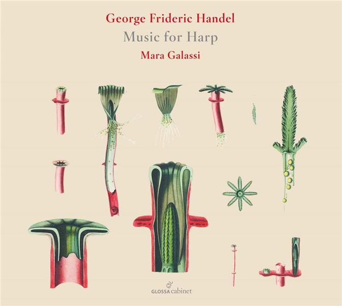 Handel - music for harp - Front Cover