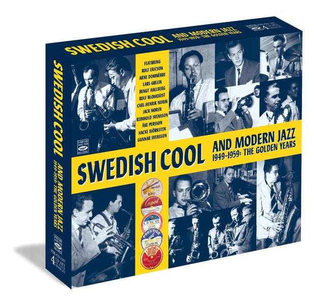 Swedish Cool And Modern Jazz : 1949-1959, The Golden Years Édition Deluxe Coffret - Front Cover