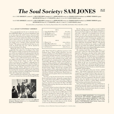 THE SOUL SOCIETY - Front Cover