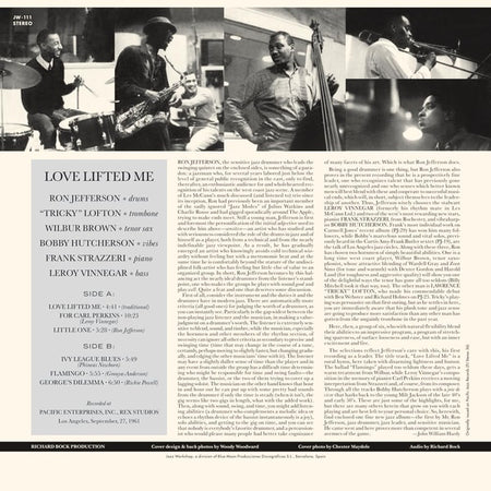 LOVE LIFTED ME - Front Cover