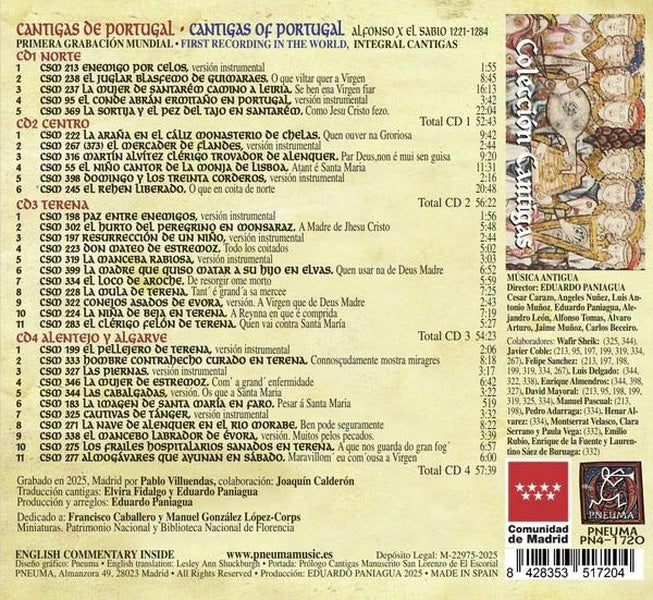 Cantigas De Portugal - Front Cover