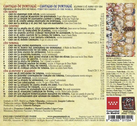 Cantigas De Portugal - Front Cover