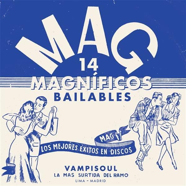 14 Magnificos Bailables - Front Cover