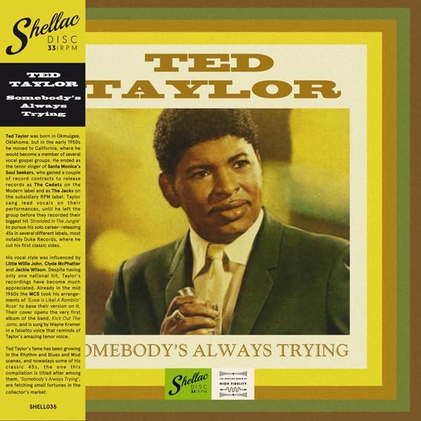 Somebody's Always Trying - Front Cover