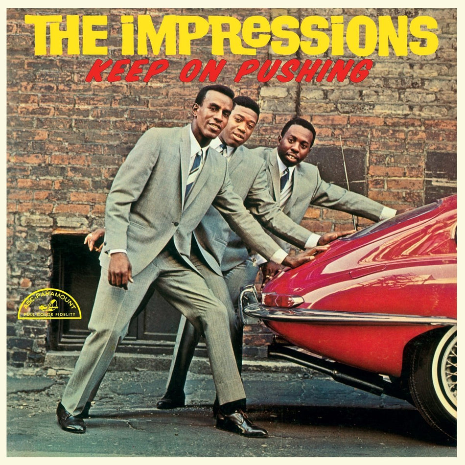 KEEP ON PUSHING/IMPRESSIONS - Front Cover