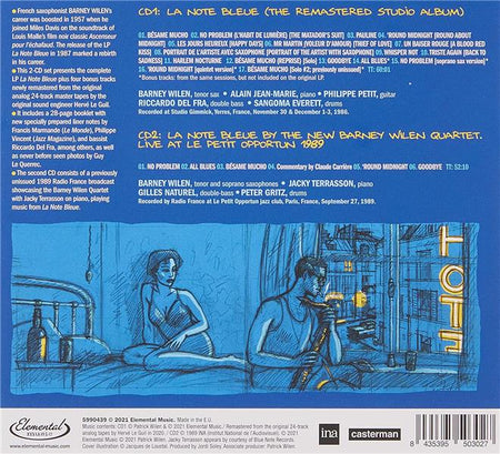 La note bleue - Front Cover