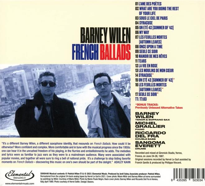 French Ballads - Front Cover