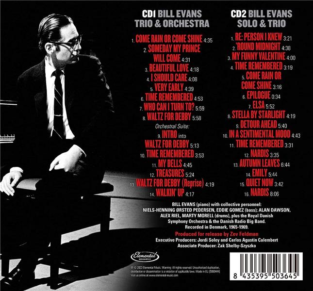 Treasures : Solo, Trio & Orchestra In Denmark 1965-1969 - Front Cover