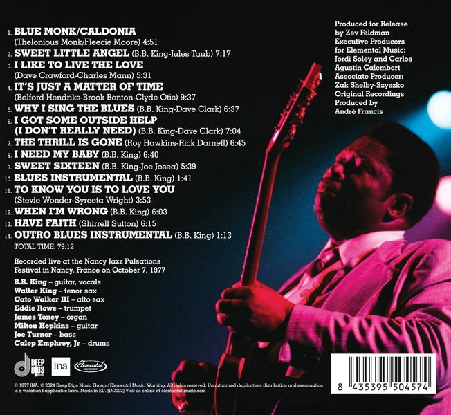 In France: Live At The 1977 Nancy Jazz Pulsations Festival - Front Cover
