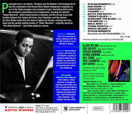 The Blues And The Abstract Truth - Front Cover