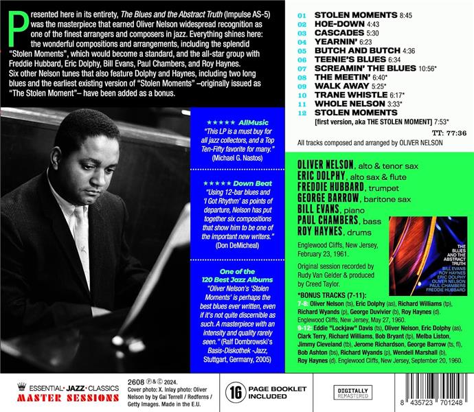 The Blues And The Abstract Truth - Front Cover