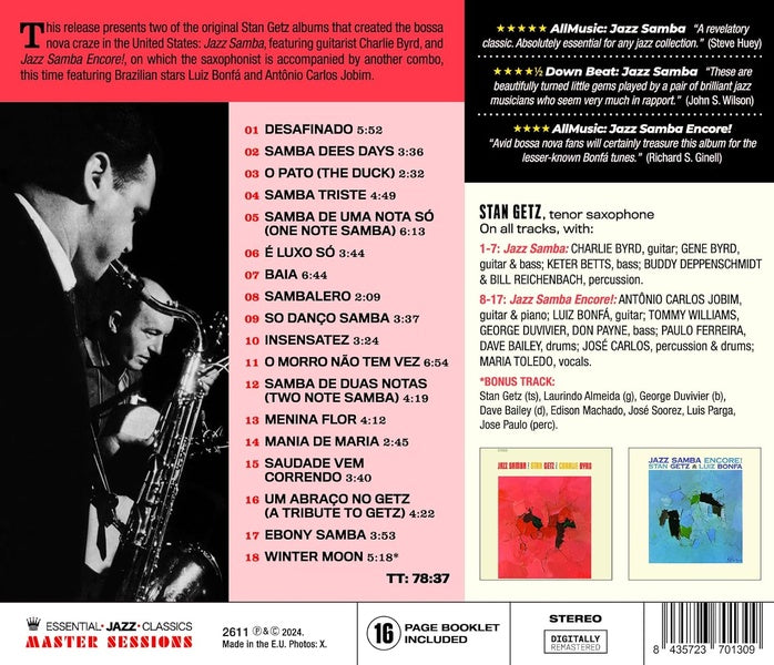 Jazz Samba + Jazz Samba Encore ! - Front Cover