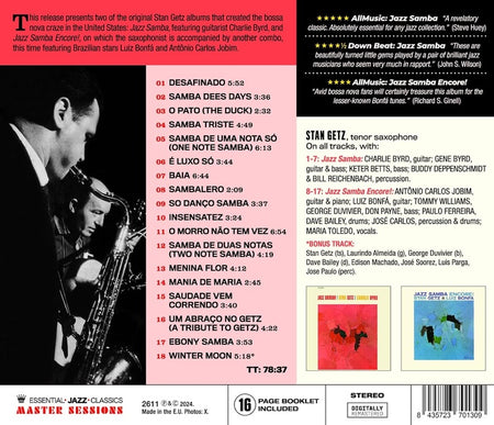 Jazz Samba + Jazz Samba Encore ! - Front Cover