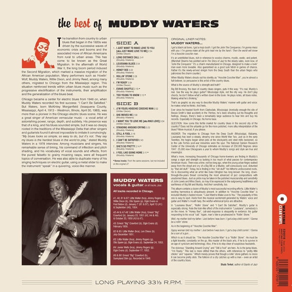 The Best Of Muddy Waters - Front Cover