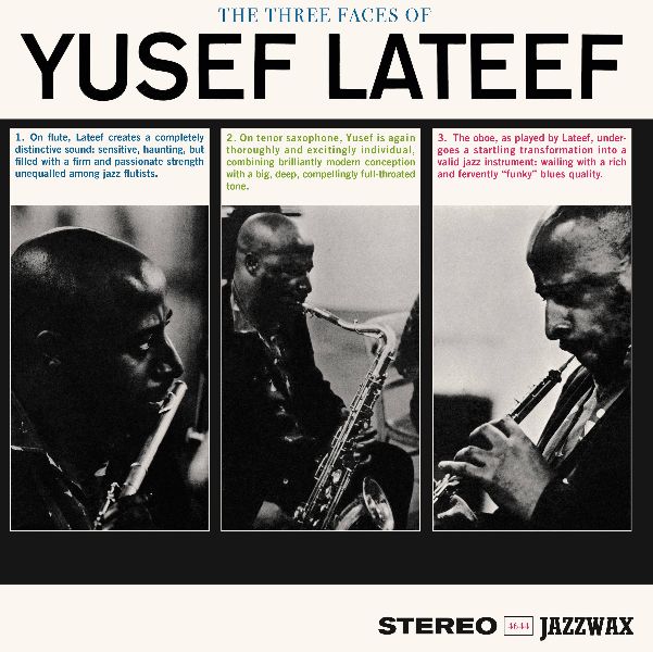 The Three Faces Of Yusef Lateef - Front Cover