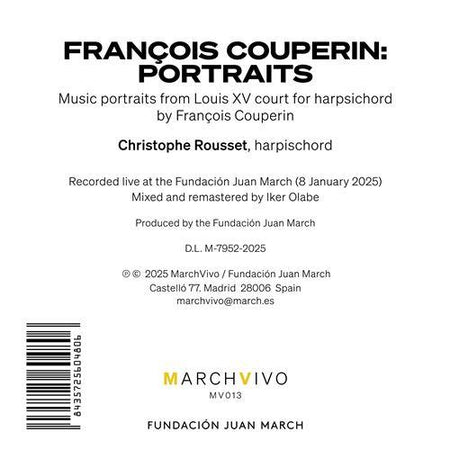Portraits - Front Cover