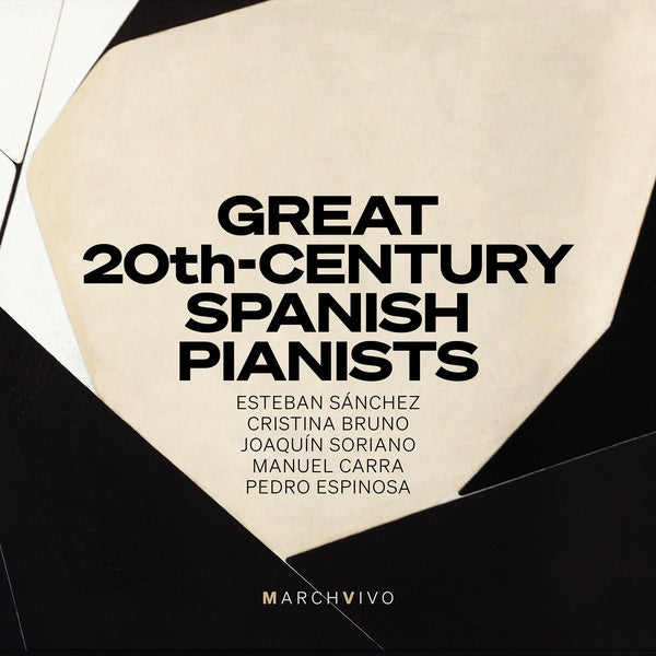 Great 20th-Century Spanish Pianists - Front Cover