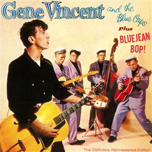 Gene Vincent and the Blue Caps - blue jean bop - Front Cover