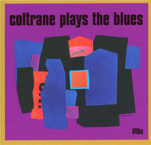 Coltrane plays the blues - Front Cover