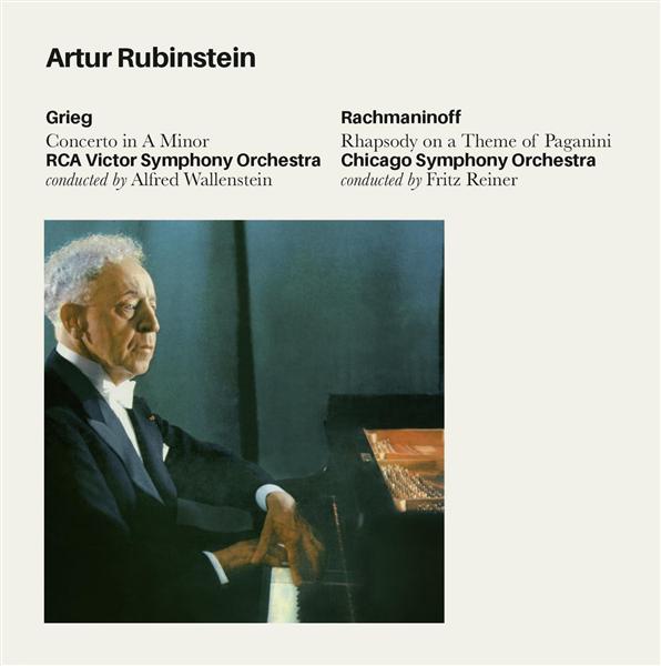 Rubinstein/ Grieg, Rachmaninov - Front Cover