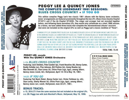 Blues Cross Country + If You Go Complete Legendary Sessions 1961 - Front Cover