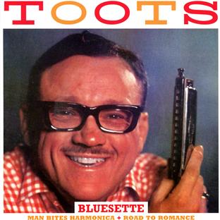 Bluesette man bites harmonica + road to romance - Front Cover