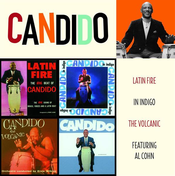 Latin fire + indigo + the volcanic + featuring al cohn - Front Cover