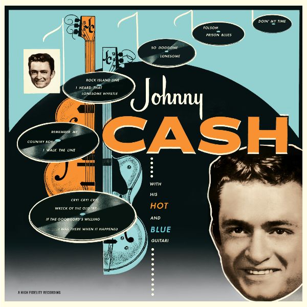 Cash Johnny / With His Hot and Blue - Front Cover