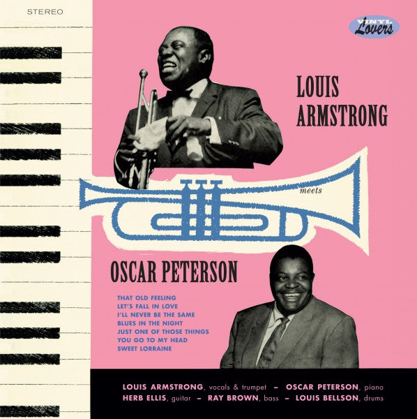 Louis Armstrong Meets Oscar Peterson - Front Cover