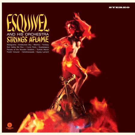 STRINGS AFLAME - Front Cover