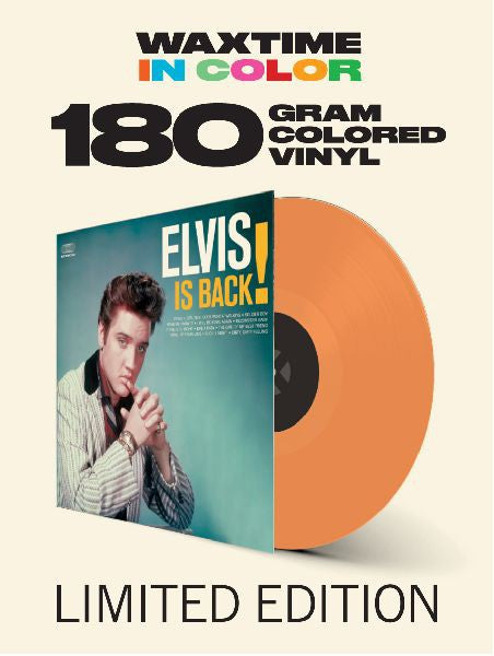 Elvis is Back! - Front Cover