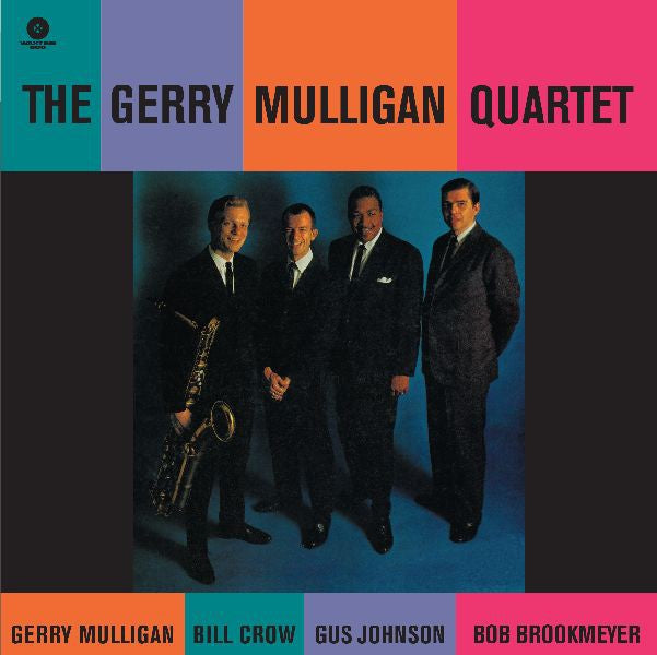 THE GERRY MULLIGAN QUARTET - Front Cover