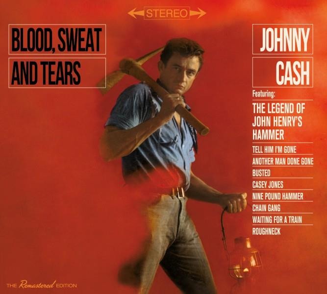 Blood, sweat and tears - Now here's Johnny Cash - Front Cover