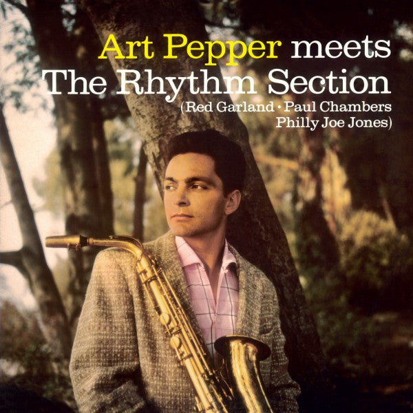Meets The Rhythm Section - In Transparent Yellow Virgin Vinyl. - Front Cover