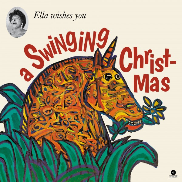 Ella Wishes You A Swinging Christmas - Front Cover
