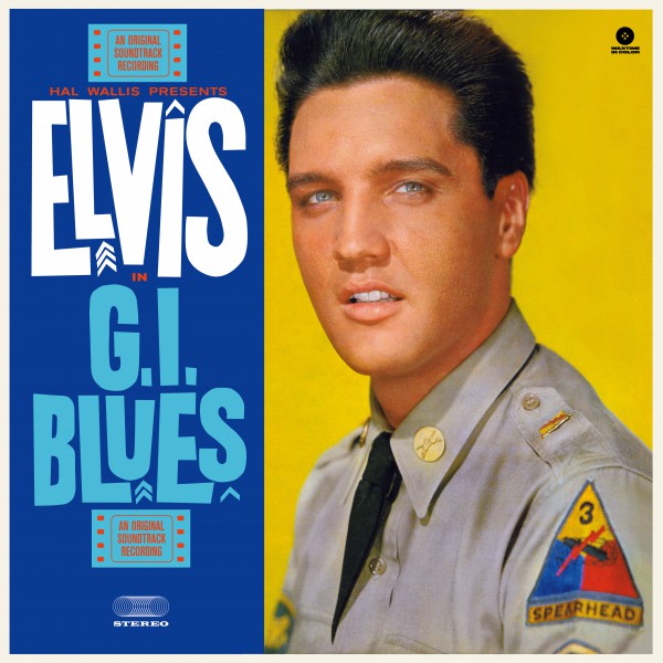 G.I. Blues - 180 Gram Colored Vinyl (Solid Blue) - Front Cover