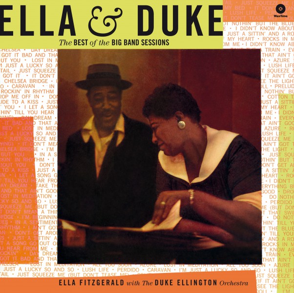 Ella & Duke-The Best of the Big Band Sessions. 180 Gram Vinyl - Front Cover
