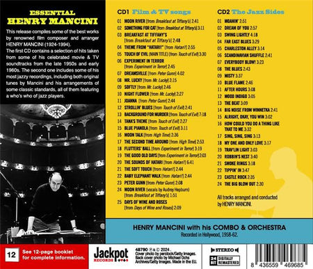 Essential Henry Mancini - Front Cover