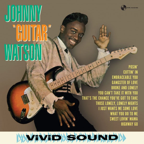 Johnny 'Guitar' Watson - Front Cover