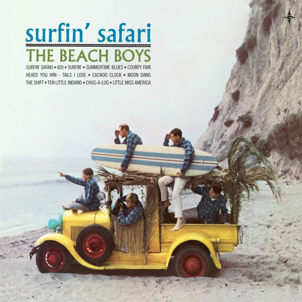 SURFIN SAFARI COLORED 7' SINGLE CO - Front Cover