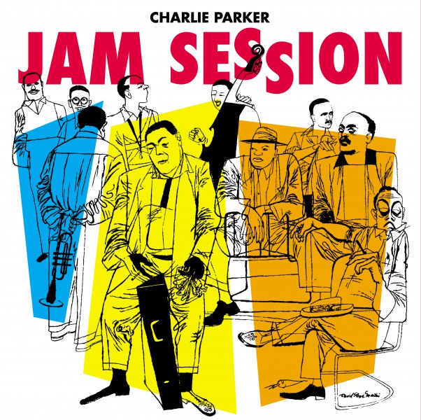 Jam Session - In Solid Blue Virgin Vinyl. - Front Cover
