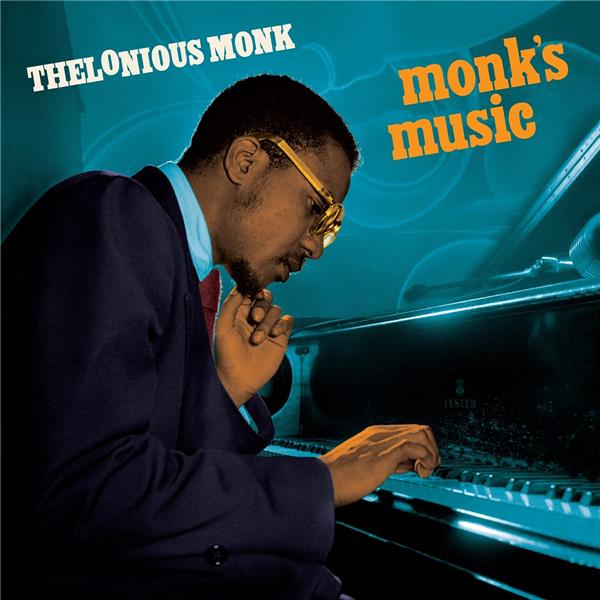MONK S MUSIC/VINYLE BLEU 180GR - Front Cover