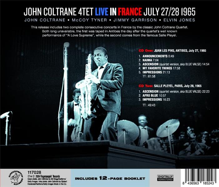 Live In France July 27/28 1968 - The Complete Concerts - Front Cover