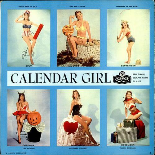 Calendar Girl - Front Cover