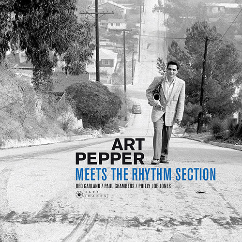 MEETS THE RHYTHM SECTION/PEPPER - Front Cover