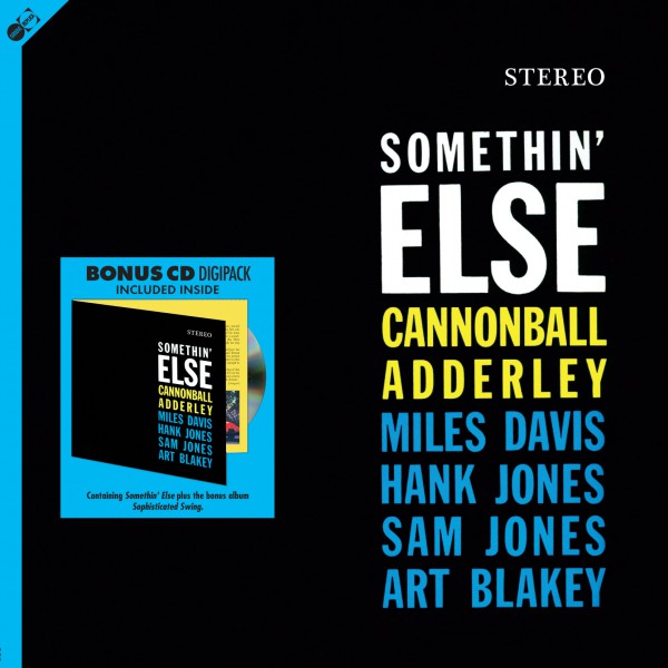 Somethin' Else +1 Bonus Track. Bonus Digipack CD Included Inside Containing Somethin' Else + Sophisticated Swing. - Front Cover