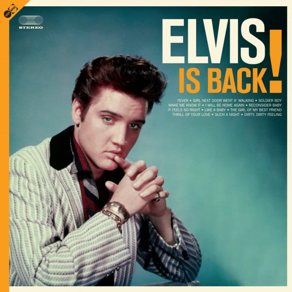 Elvis is Back! 180 Gram Vinyl + Bonus CD Included Inside - Front Cover